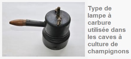 Lampe Carbure