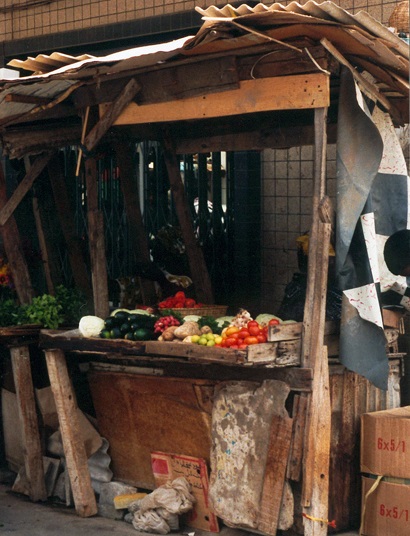 Echoppe sénégalaise.