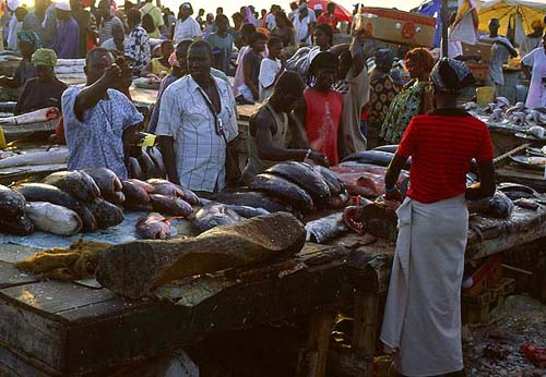 Marché de Soumbédioune.